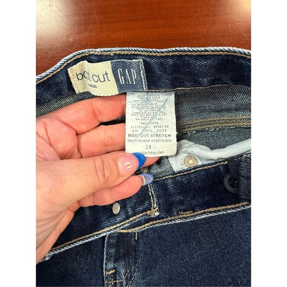 Gap Boot Cut Stretch Girls Jeans sz 14 EUC - Picture 7 of 7